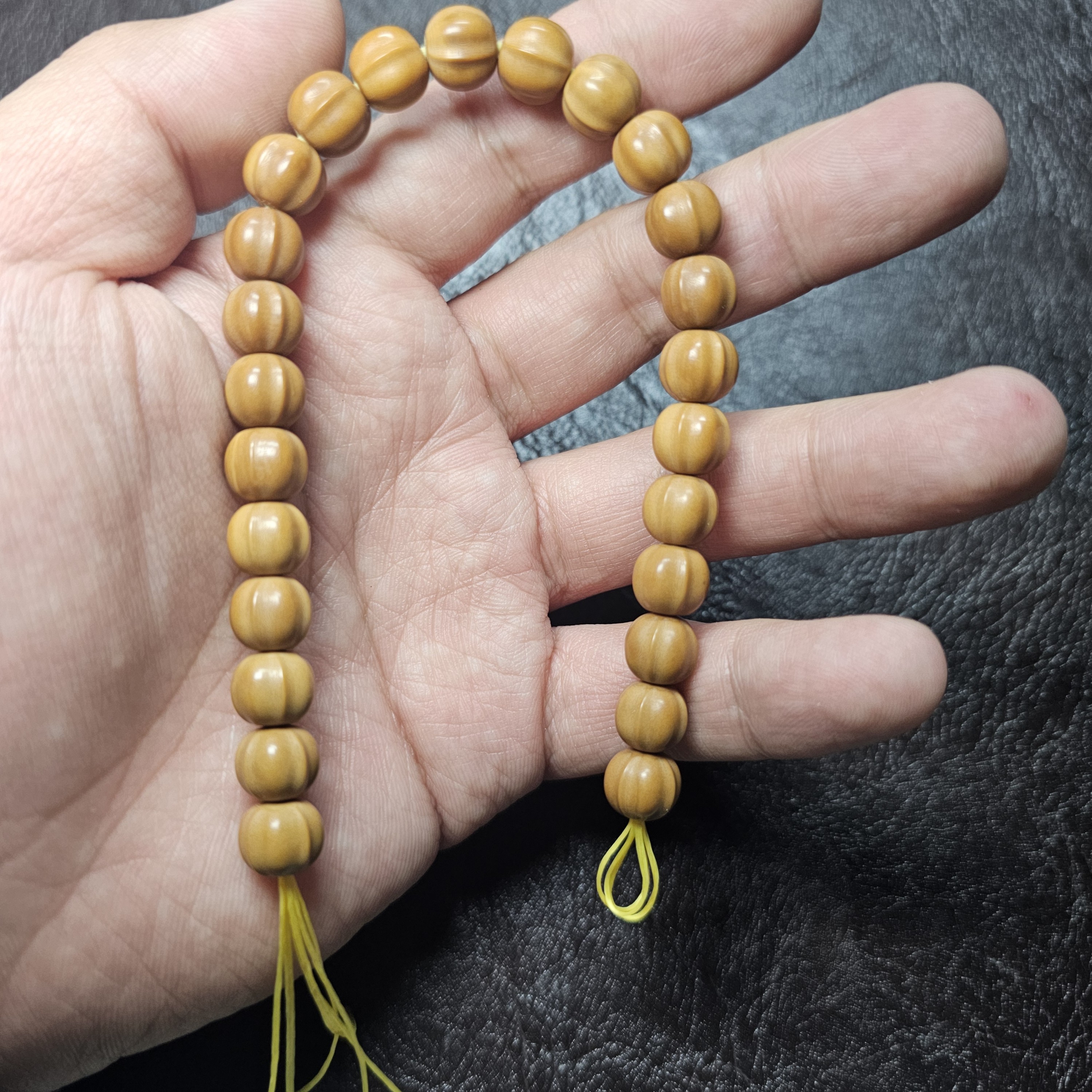 懿福文创微瑕猴头手串小鲨鱼背卡10+