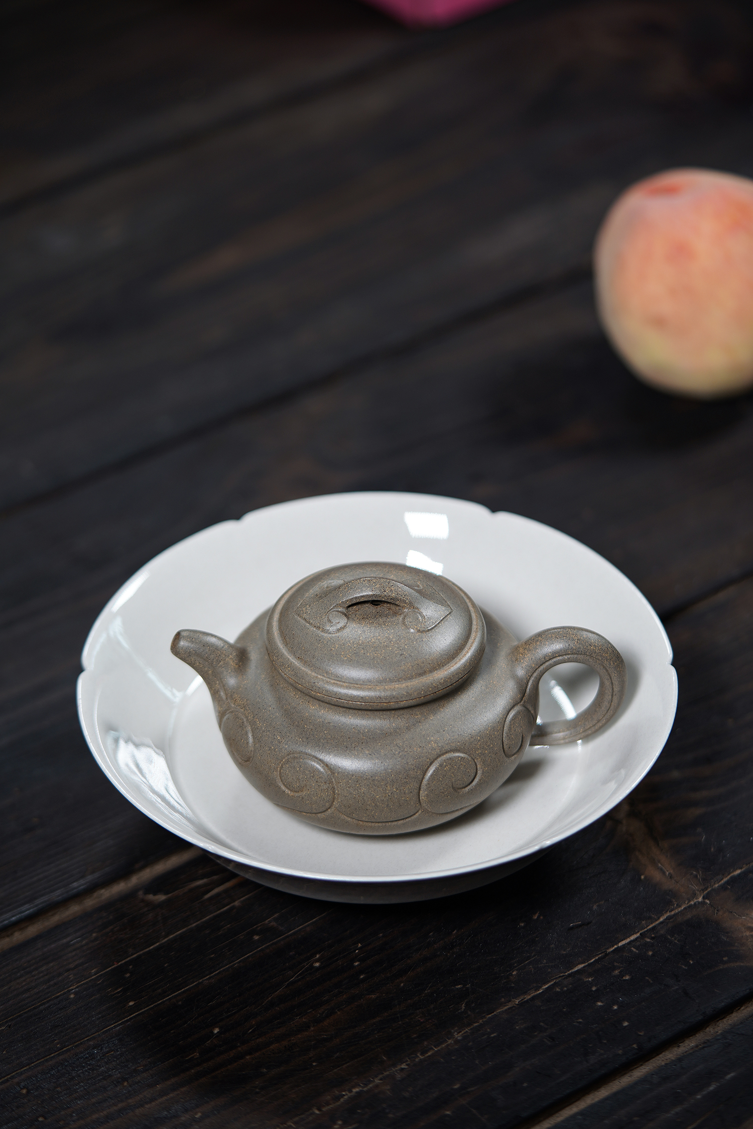 青段仿古如意壶 许美勤制 简约但不经典的经典器型 260cc