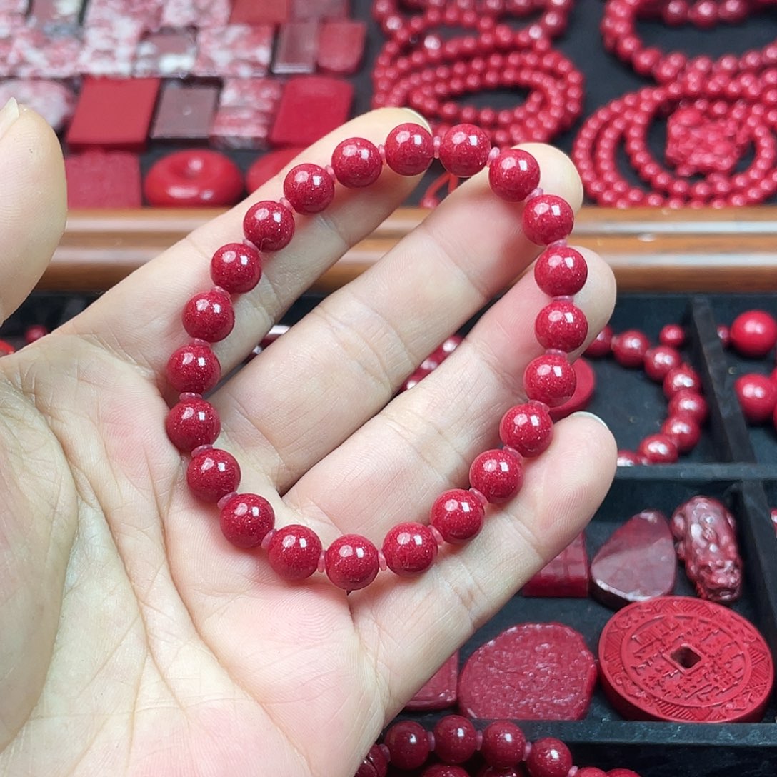 齐***店天然辰砂朱砂小27.2克