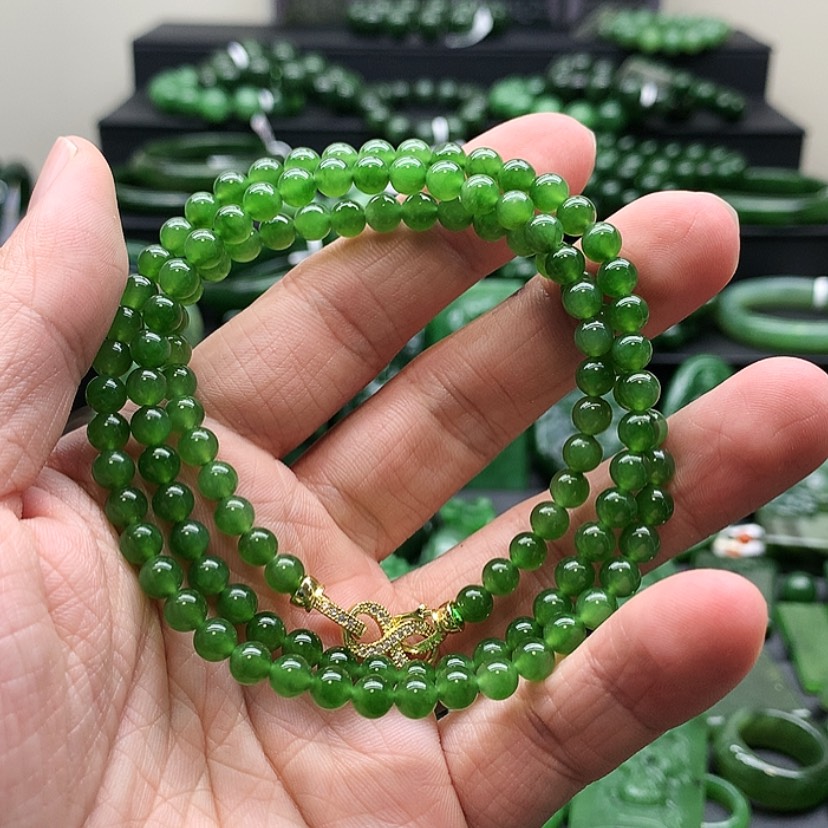 【闪购商品】和田玉（碧玉）颈饰未镶嵌