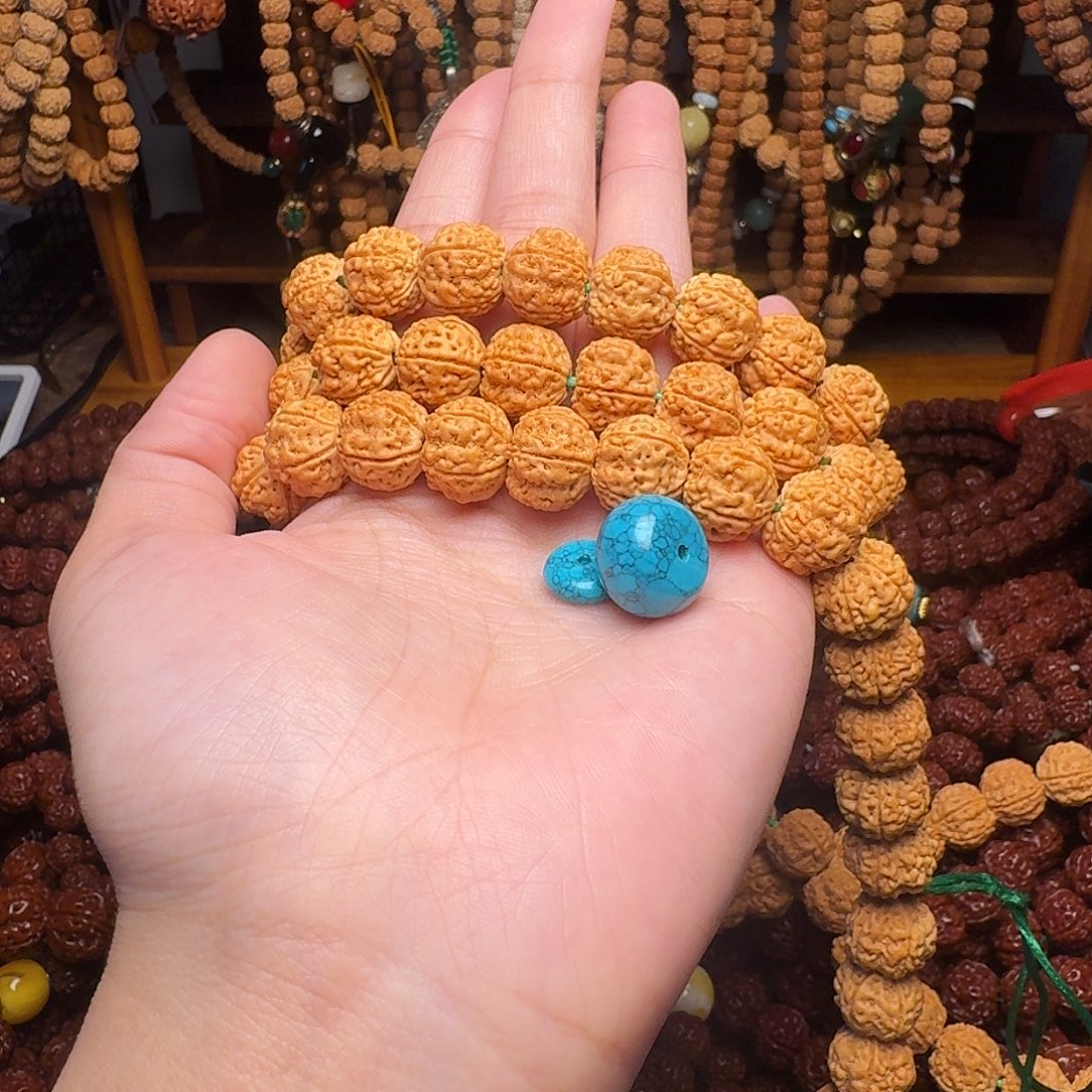 锦***吊坠金刚菩提13 72颗原皮