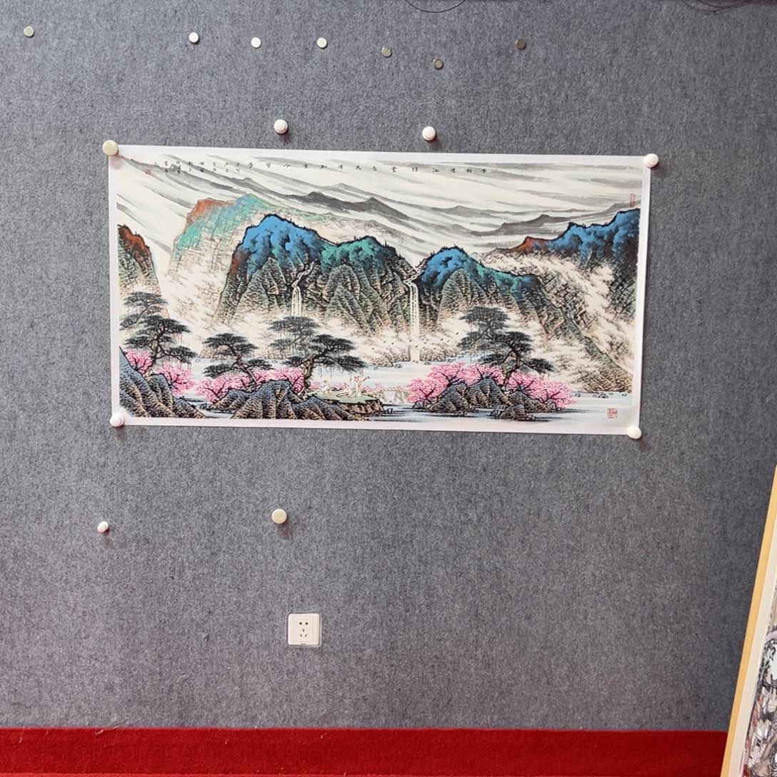 国画班粤生国画作品