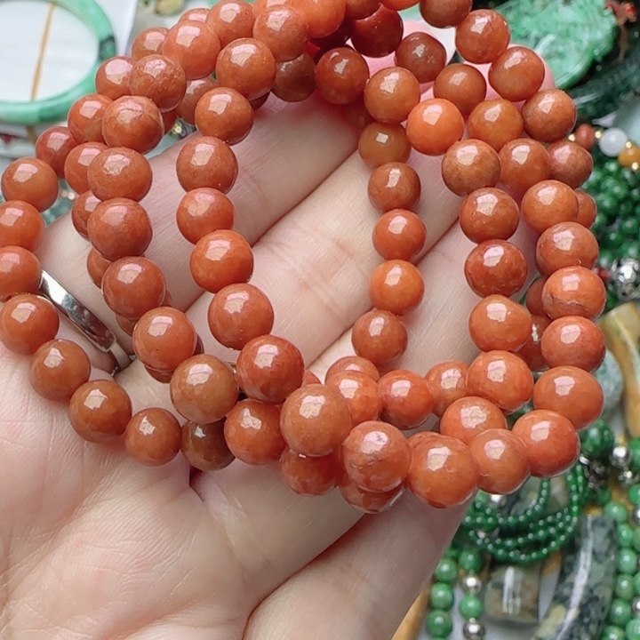 翡翠未镶嵌颈饰天然A货28