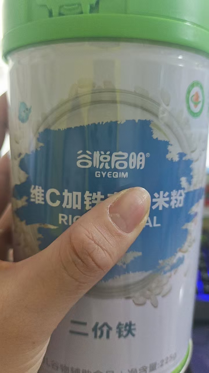谷悦  宝宝米粉一桶225g