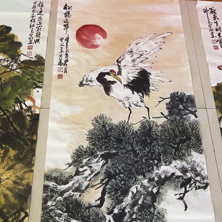 国画张圣敏先生纯手绘作品