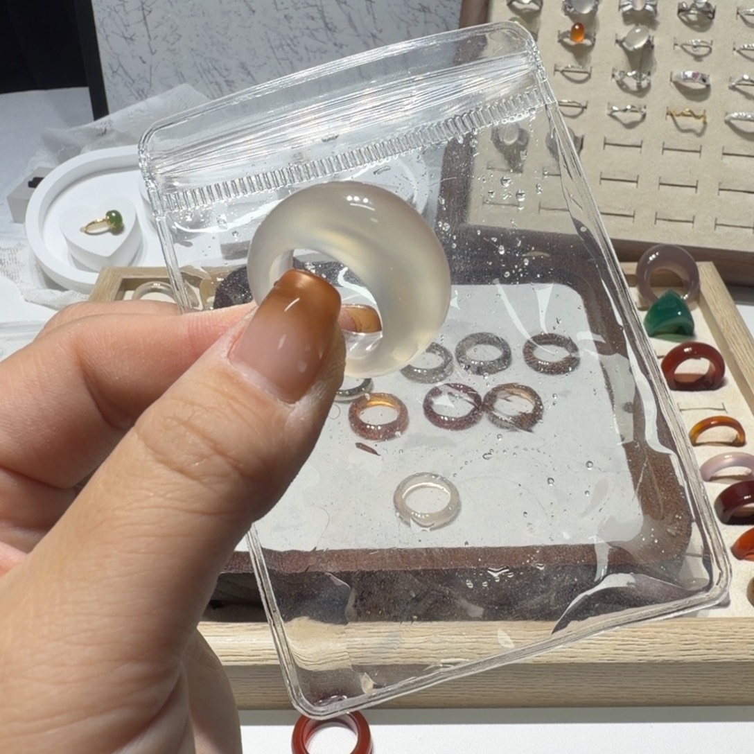 原***️玛瑙/玉髓未镶嵌戒指