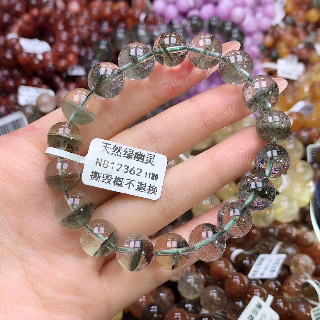 水晶手链未镶嵌，