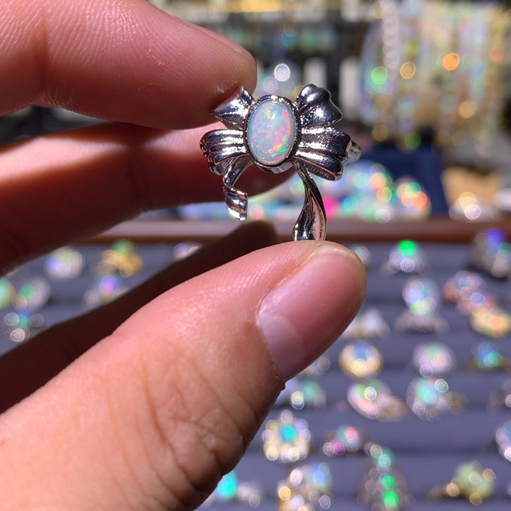 欧泊合金欧泊戒指