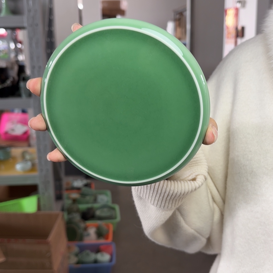 龙泉云间青瓷小米茶器