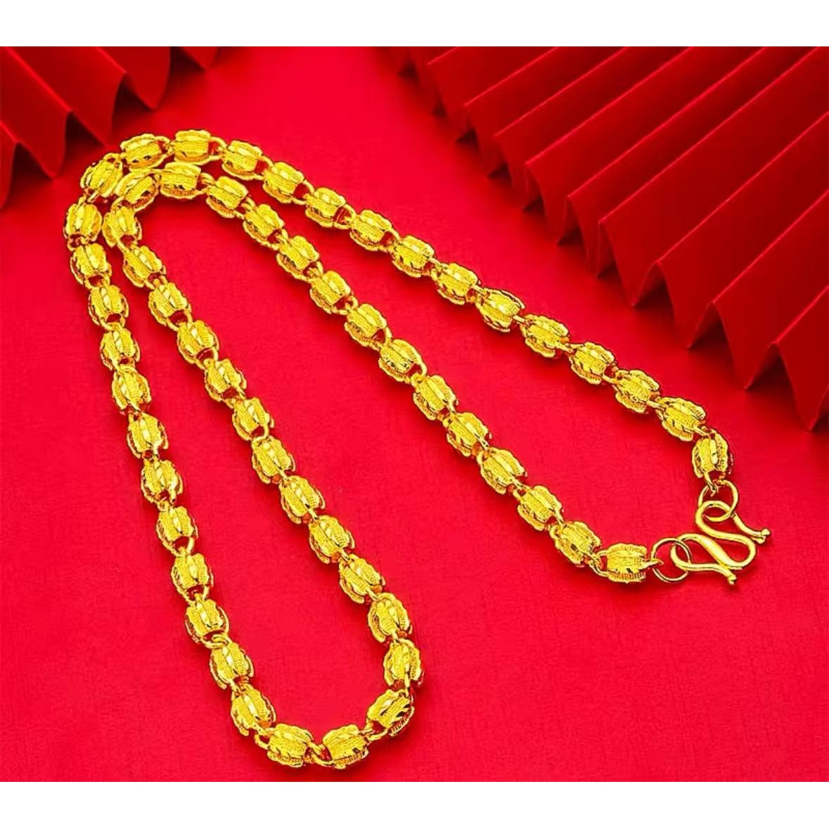 【邱总甄选】时尚欧美假日风时尚霸气之选南瓜链SCX07