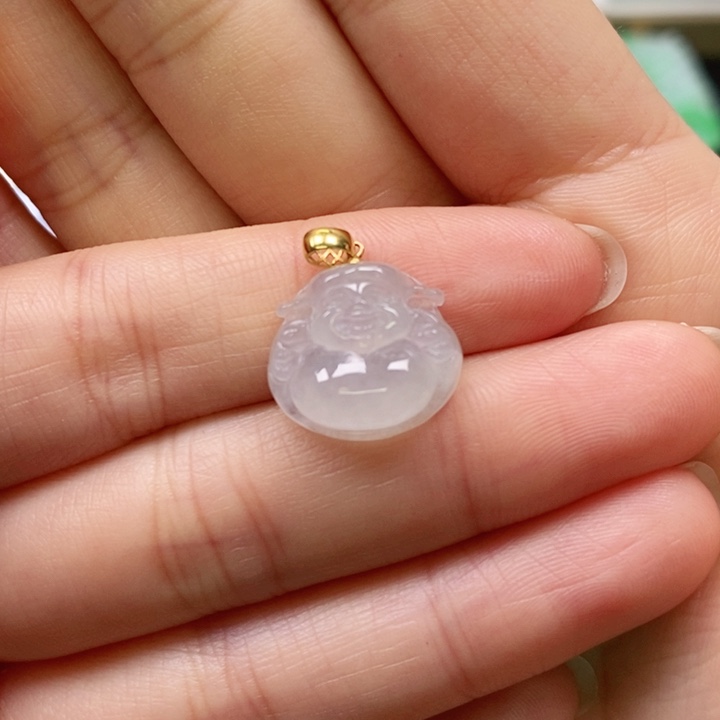 翡翠颈饰未镶嵌吊坠