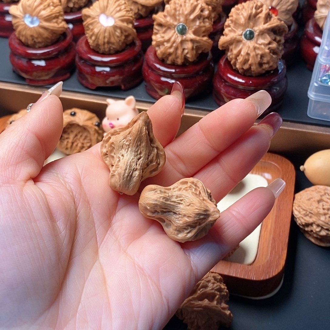 文玩核桃吊坠猪*小鸟