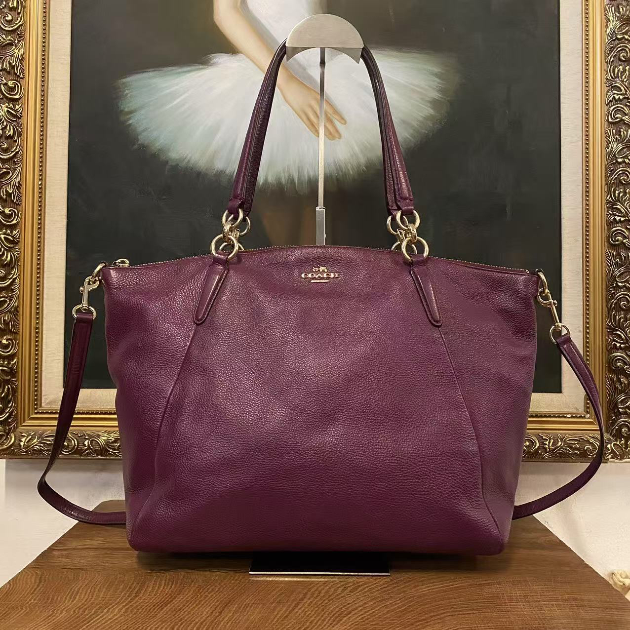 95新 COACH/蔻驰 coach手提包/001720