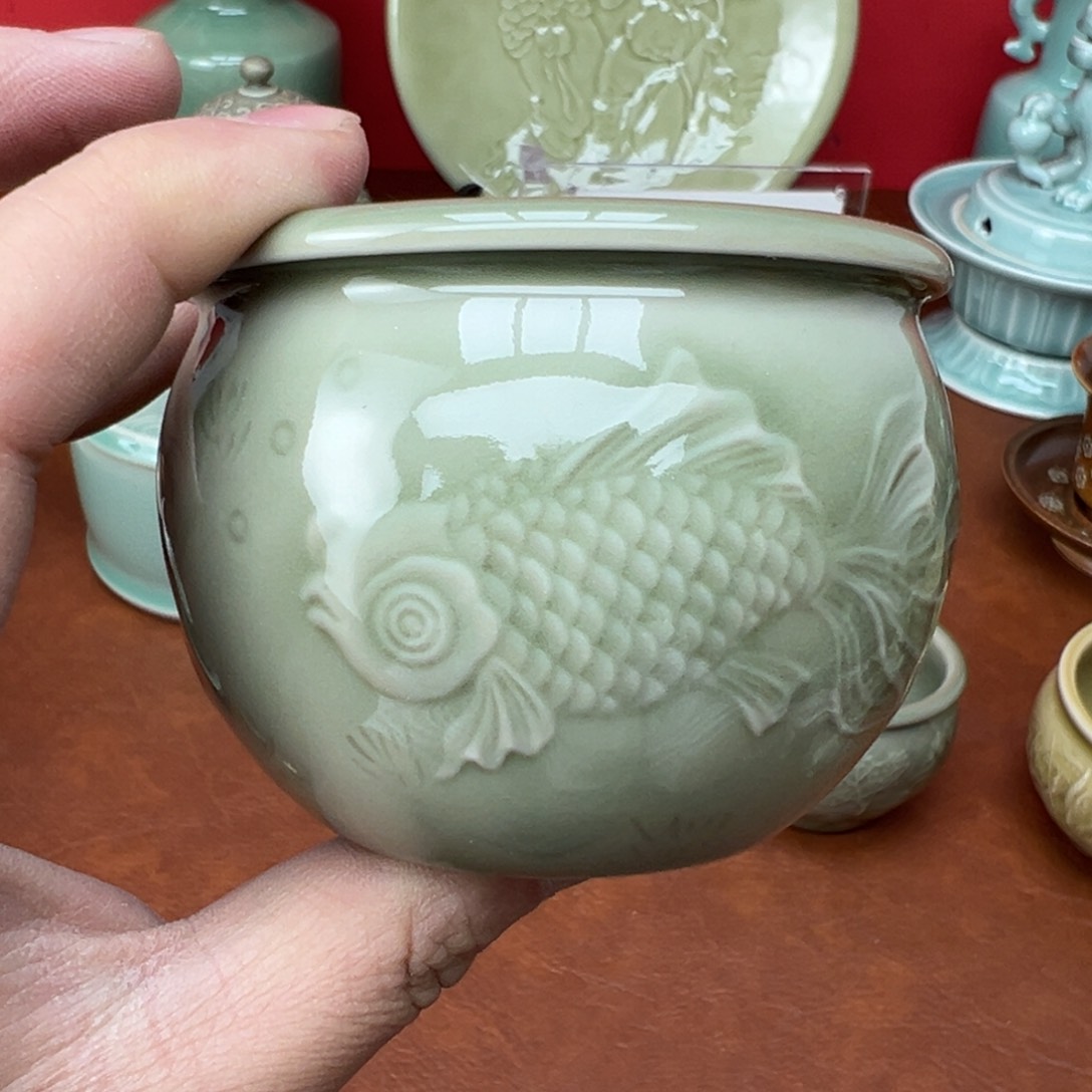 青瓷茶器青茶器器