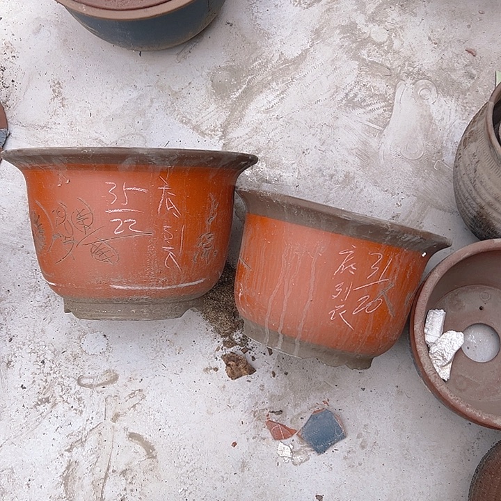 紫砂花盆特价清仓处理