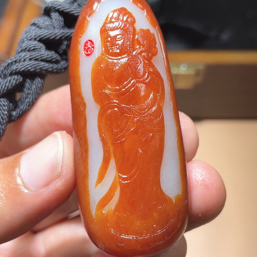 和田玉颈饰未镶嵌A7