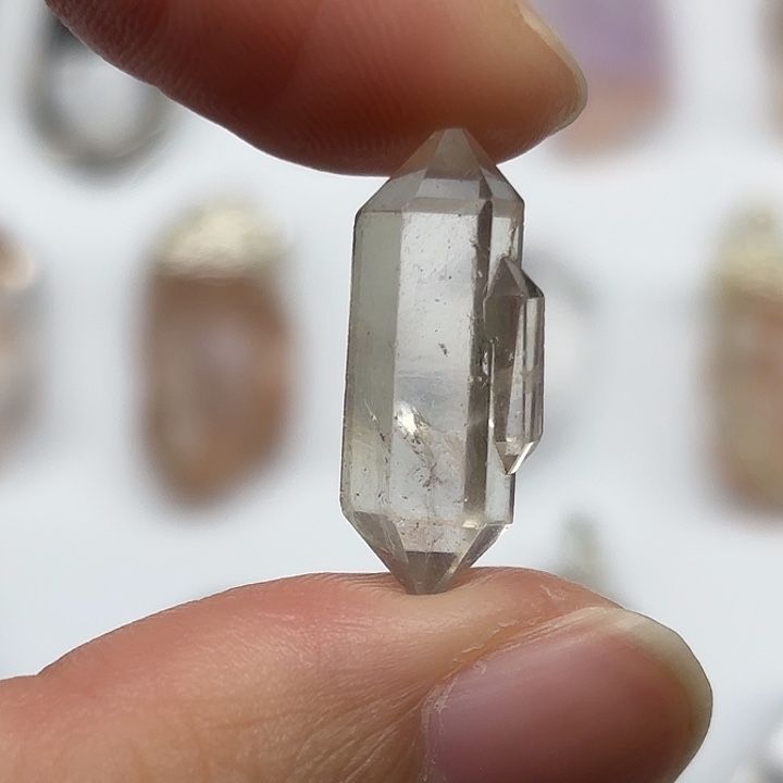 水晶未镶嵌颈饰共生闪灵钻22mm+