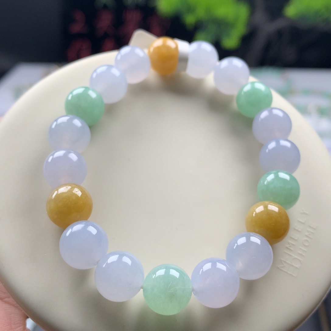 翡翠未镶嵌手链卡10