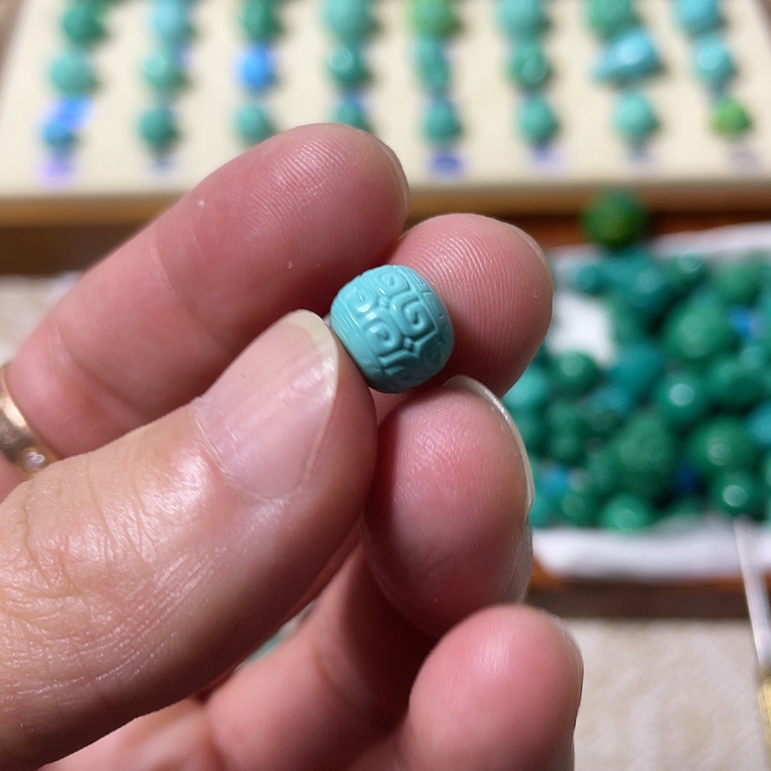 手工雕刻配饰配珠尺寸9