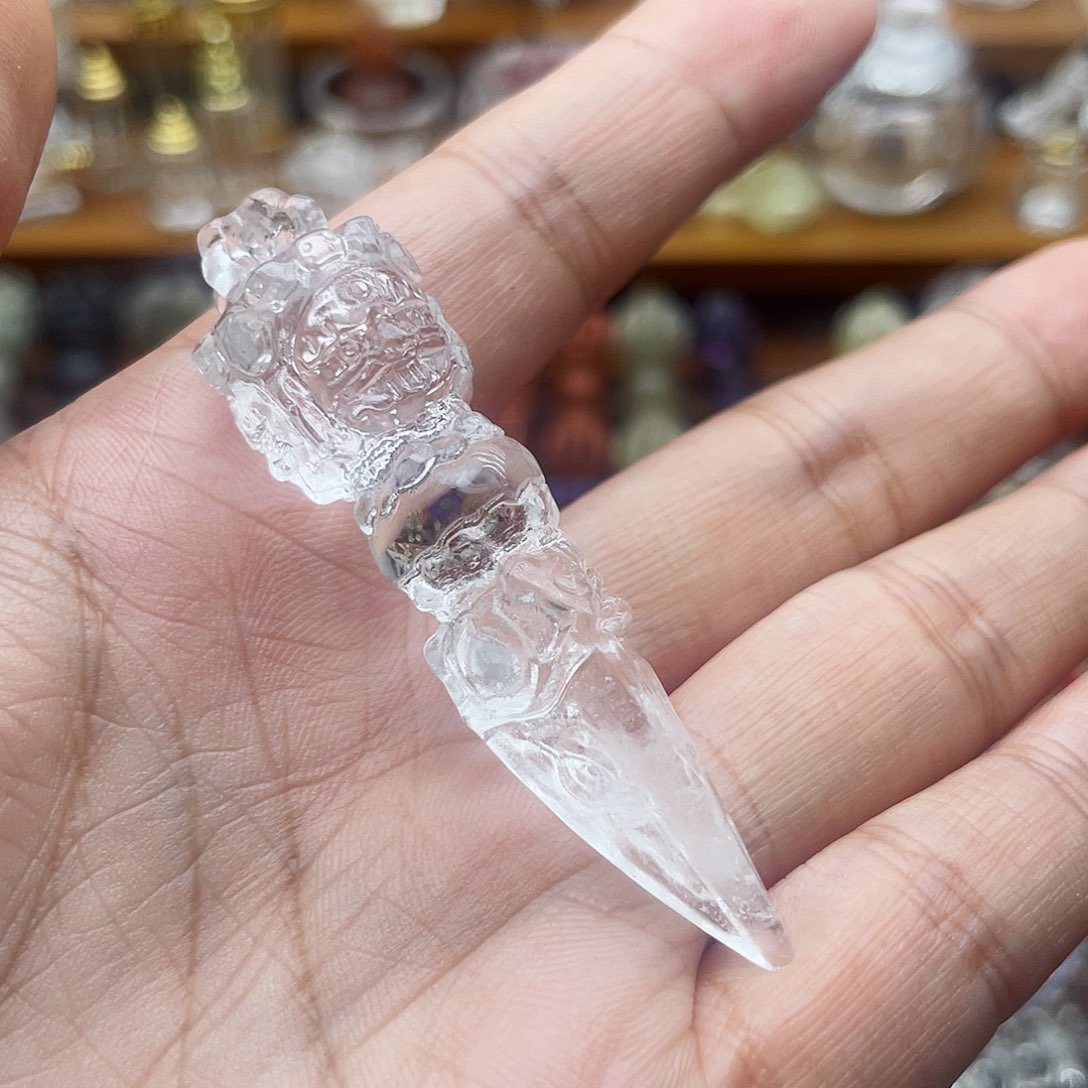 水晶颈饰未镶嵌張*綾吊坠定制