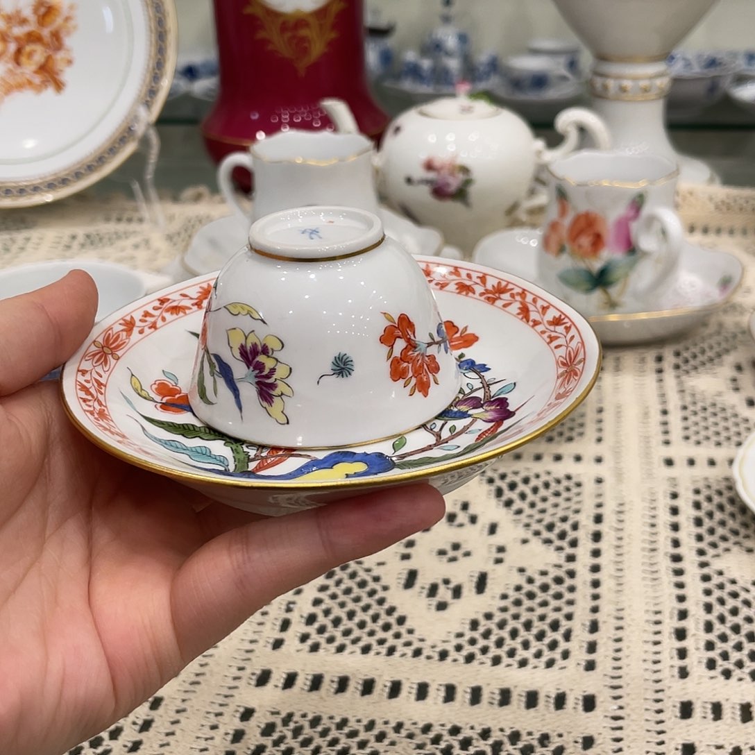 摆件中古一等茶盅
