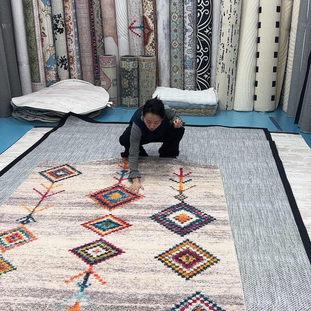 混纺160×230误差±1-3cm巨厚棉布底仿羊绒微瑕特价