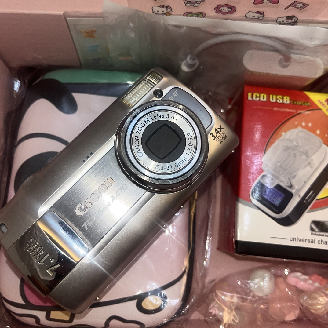 95新 佳能 A470 明星同款ccd 冷白皮