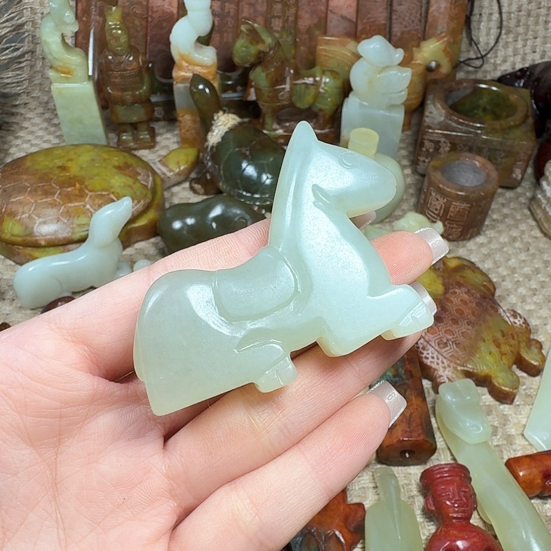 白玉菩提吊坠挂件
