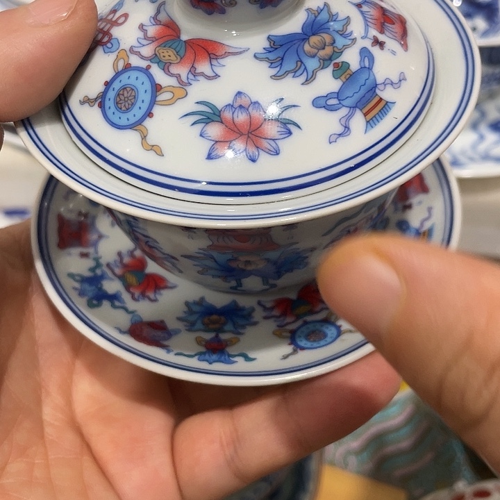 陶摆件景德镇陶瓷主人杯233