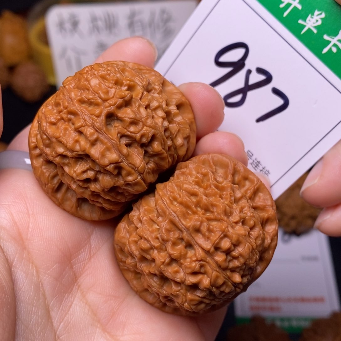 把件文玩核桃987血麒麟4.2