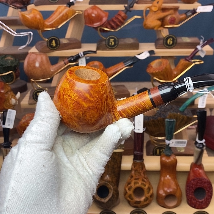 石楠木手工烟斗制作