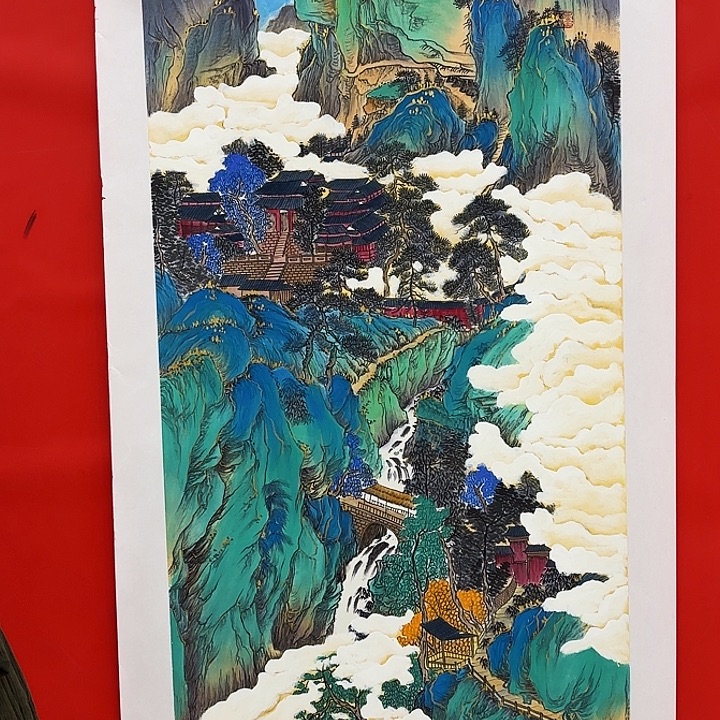 国画文清先生精品之一