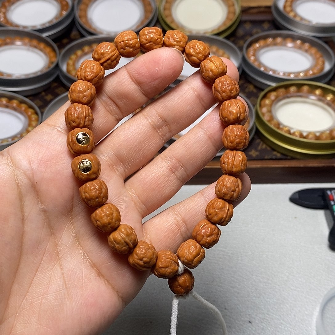 猴头核桃手串71号双标禅宗蛤蟆头手持11左右