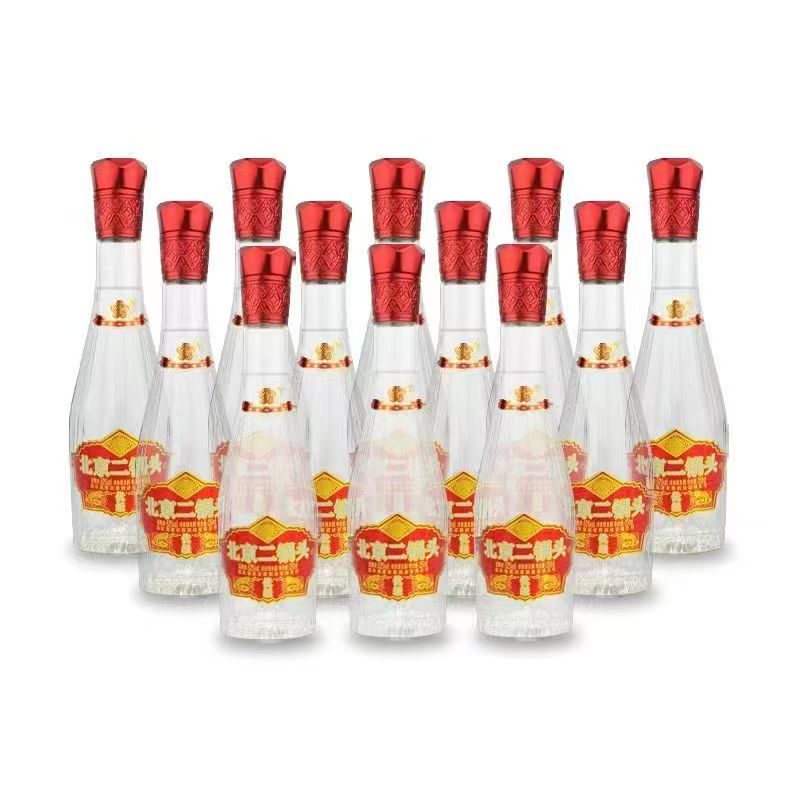 北京二锅头优级52度250ml十二瓶52度