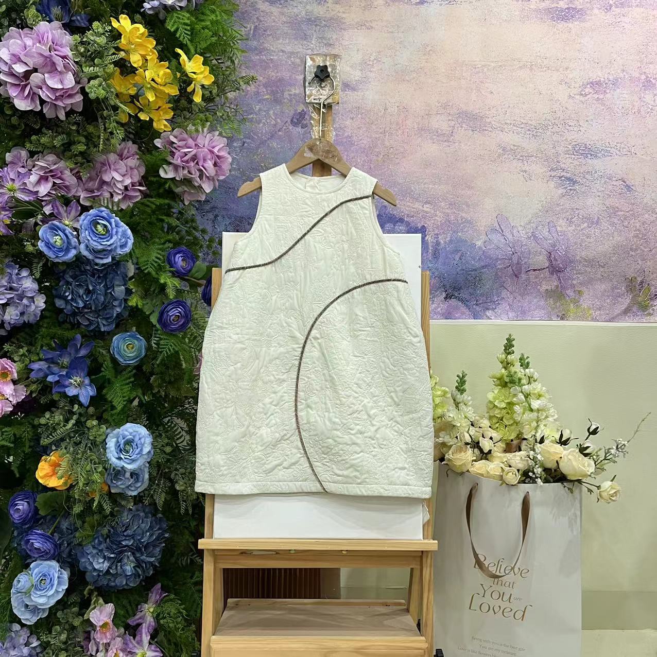 263F白色裙子8818