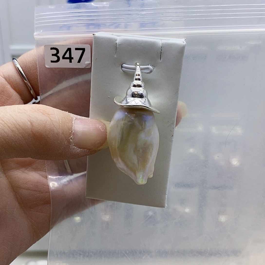 颈饰合金淡水珍珠