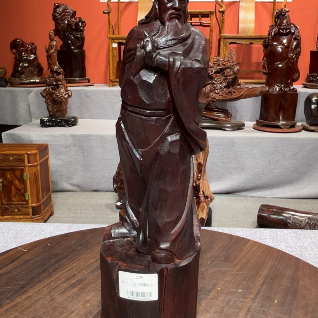 金***品木精品工艺品展示