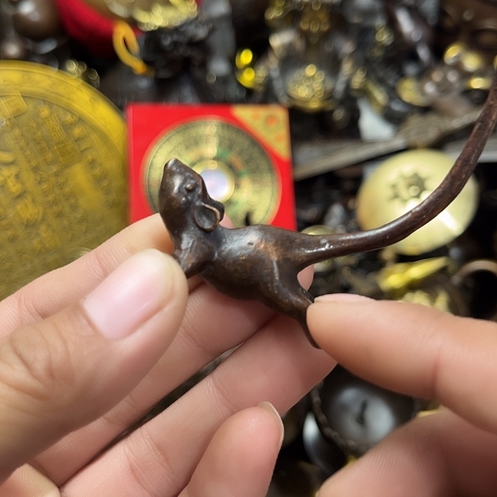 顺顺利利，铜器摆件