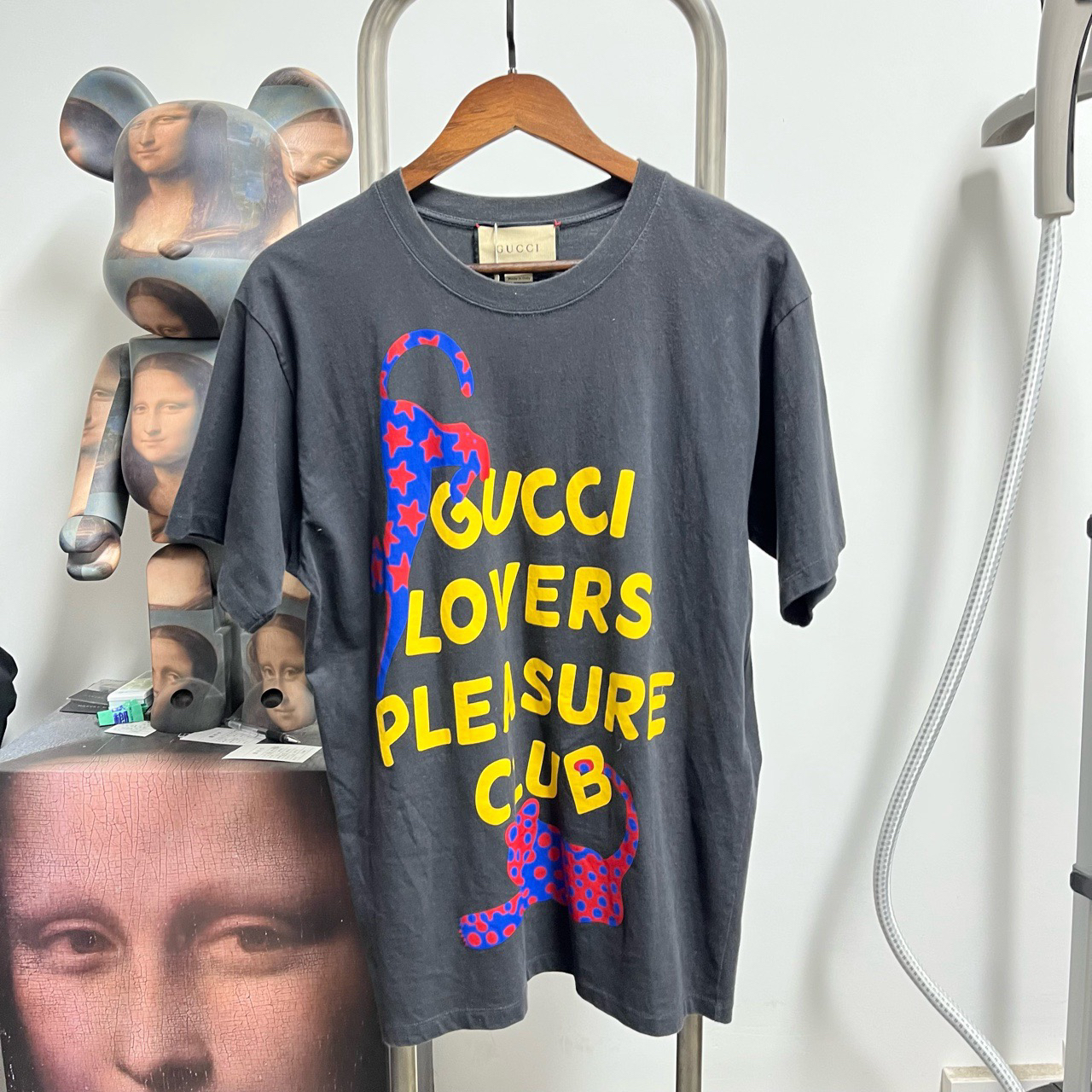 99新Gucci古驰印花logo短袖 L3115 尺码：S 衣长72 胸围54