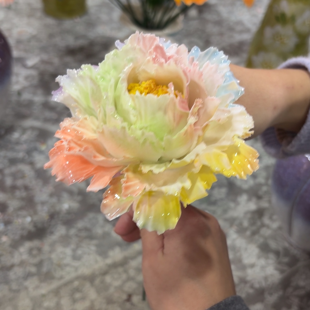 陶瓷花拍满20元发货退款拉黑