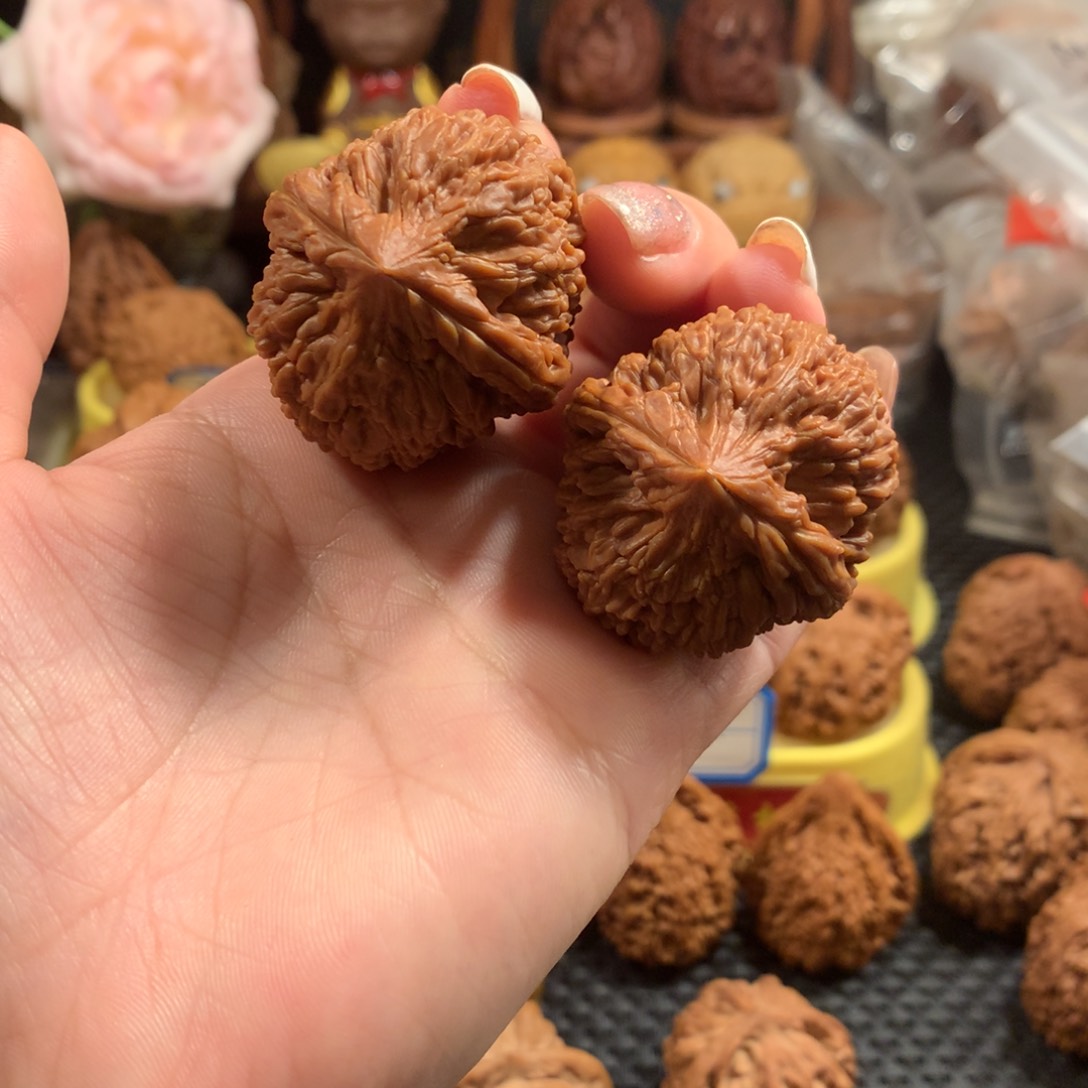 文玩核桃把件大蒜头