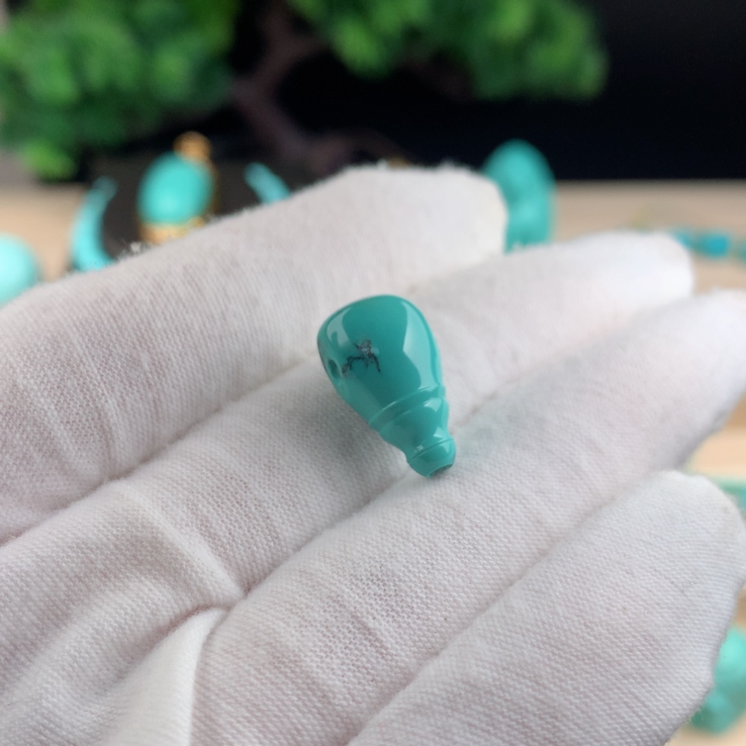 【闪购商品】绿松石三通卡9.8未镶嵌