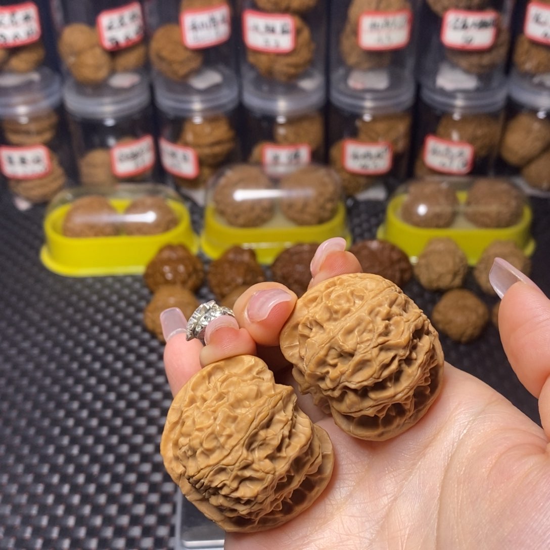 文玩核桃吊坠全品苹果园40.5