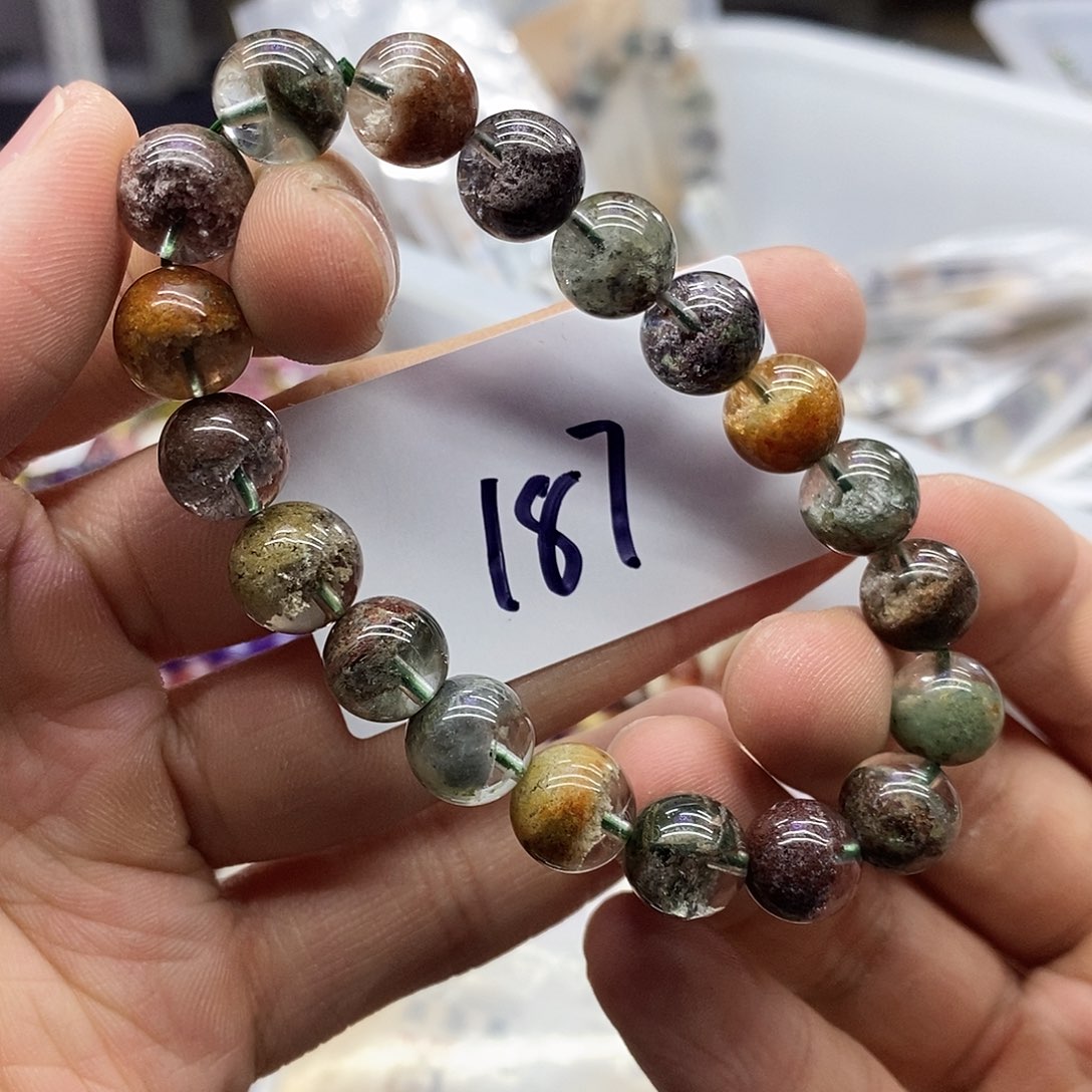 水晶手串未镶嵌天然