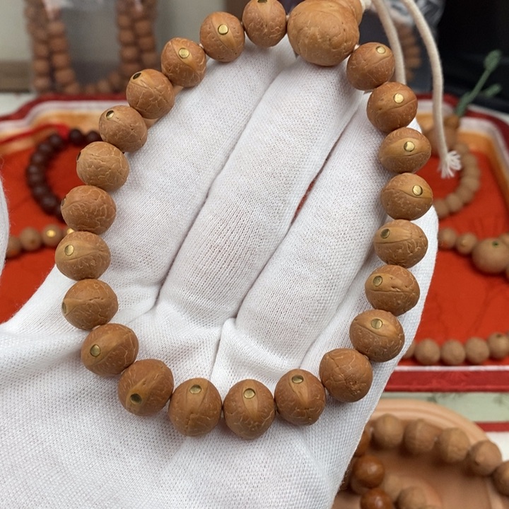 凤眼菩提手串11.5➕同树单仓铜