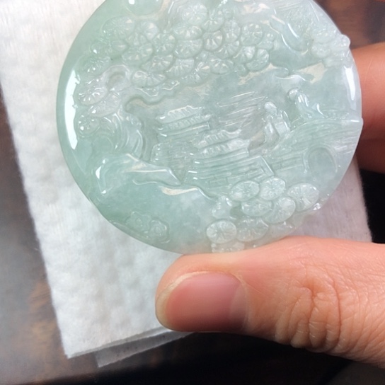 翡翠未镶嵌颈饰缅甸A货，每天下午1点半开播