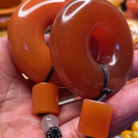 石英质玉手链合金虾****鲜