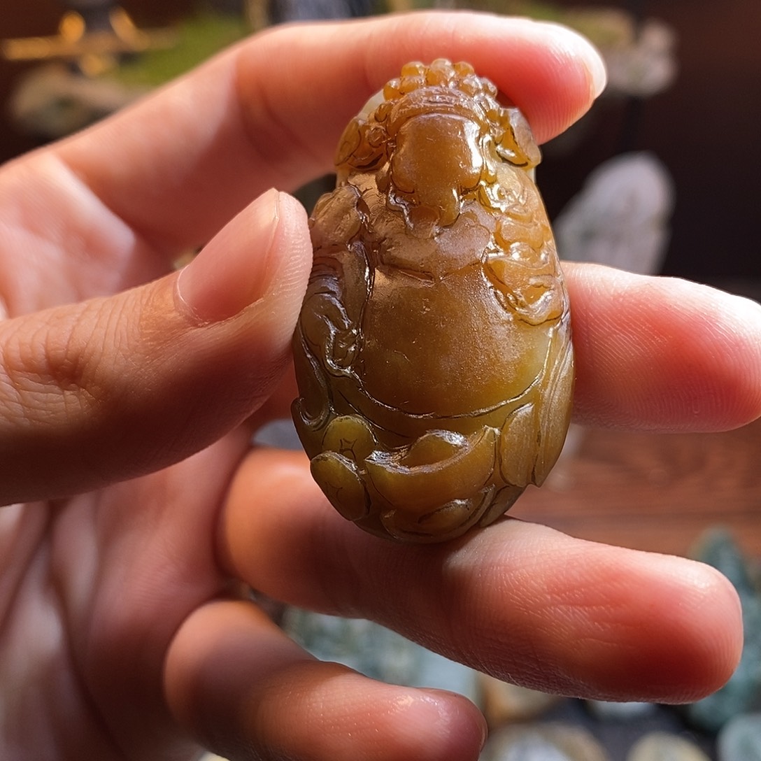 *****定制翡翠未镶嵌定制翡翠雕刻