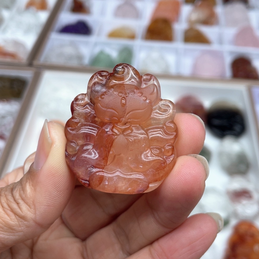 水晶吊坠(不含链)未镶嵌