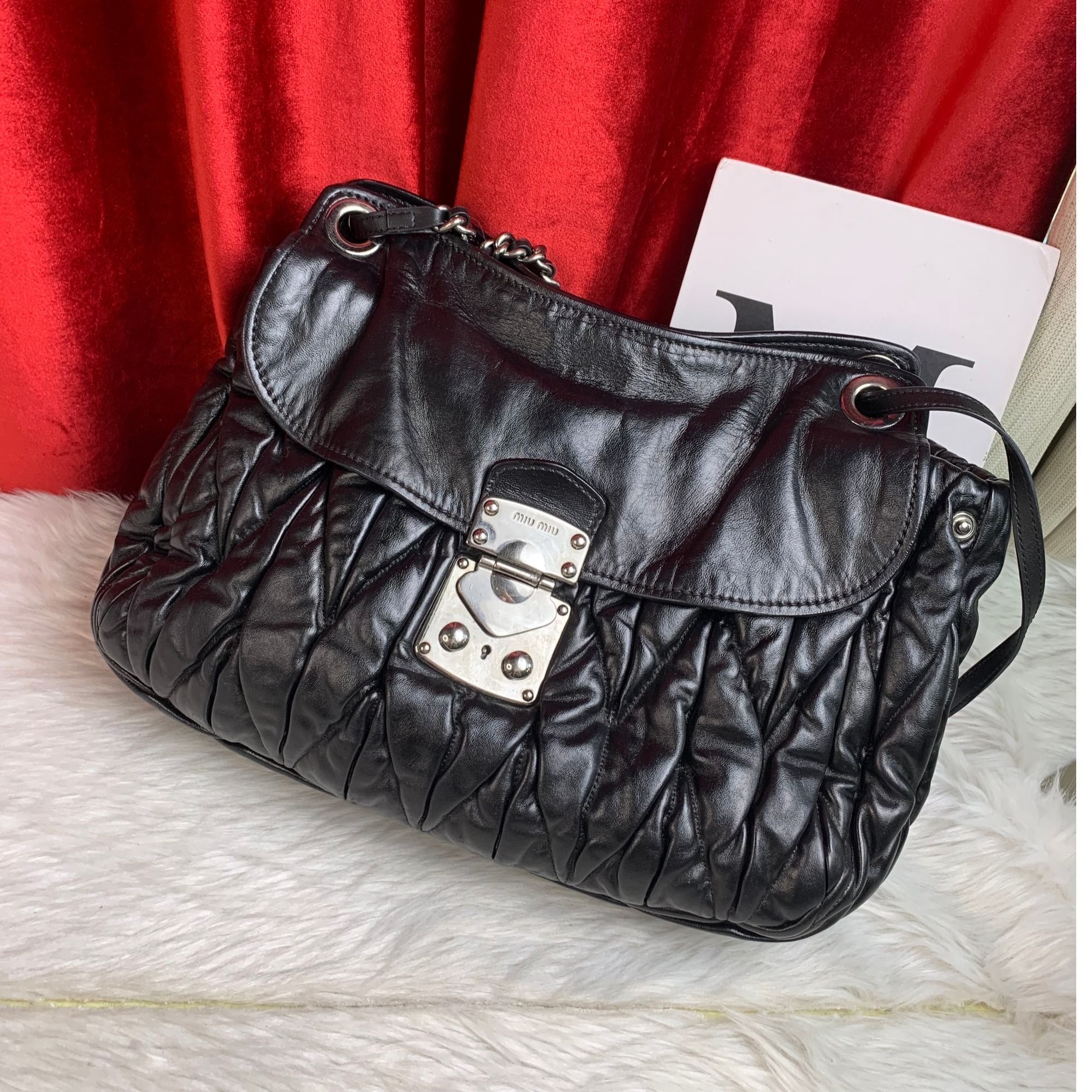 95新 MIU MIU/缪缪 miumiu/单肩包/ FYXS05130027/0027
